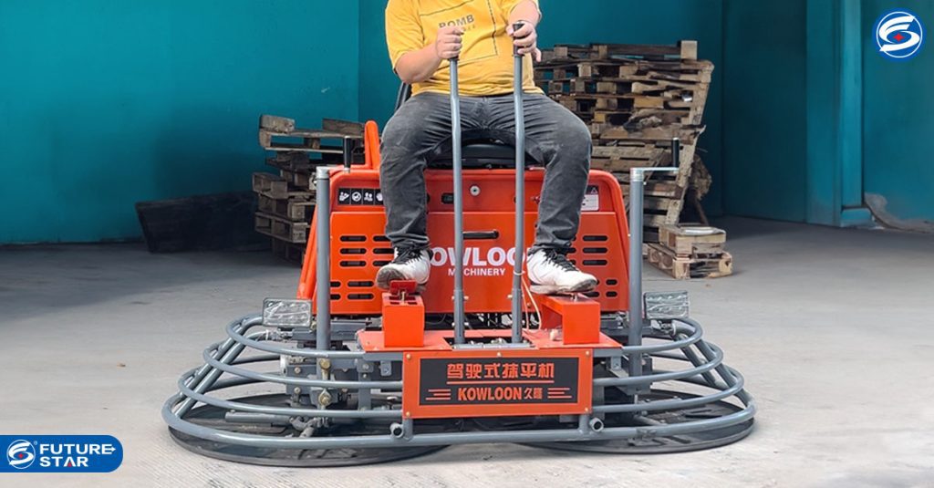 Best Application of Cast Cement Leveling Machine (Seated Model Trowel Machine)