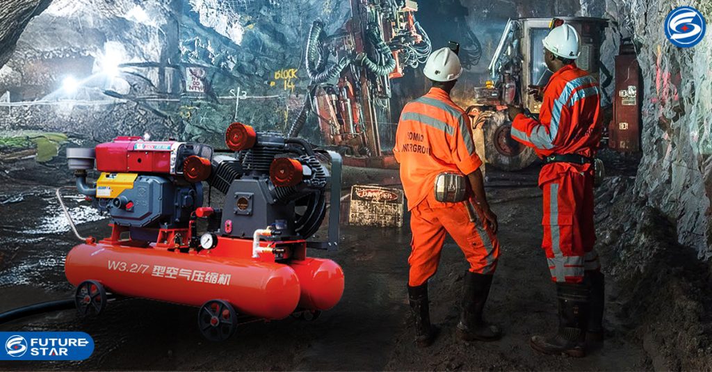 Use of Portable Diesel Compressors in the drilling process