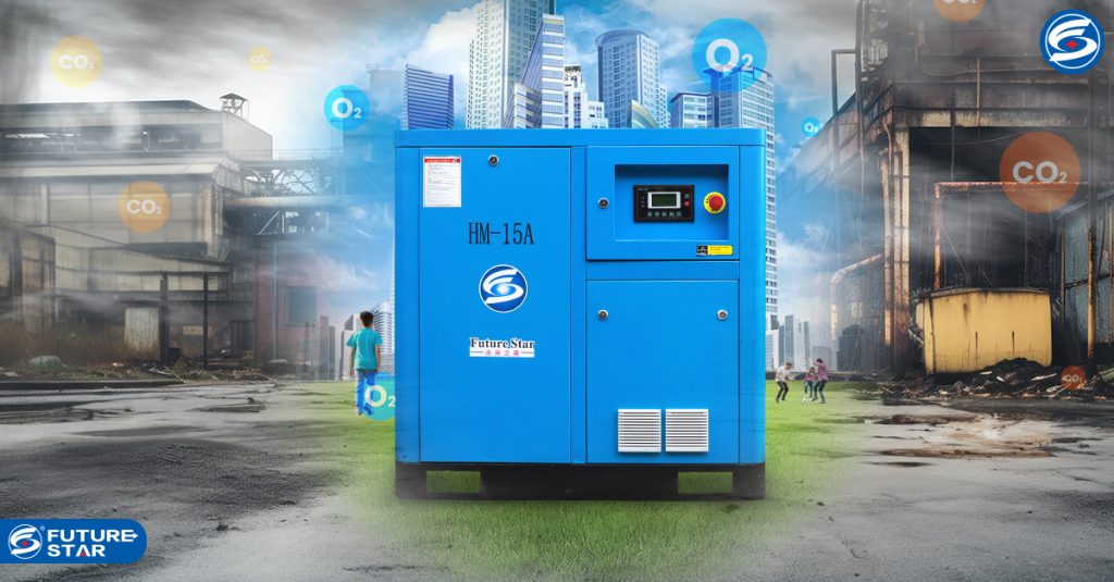 The role of Air Compressors in the world of Low Carbon Construction