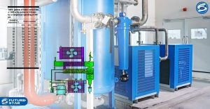 The function of Air Dryer in the process of cooling and drying air and gas